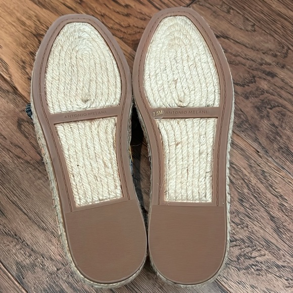 Brand new Antonio Melani Floral Print Bow Detail Espadrilles Slip On - Picture 7 of 9